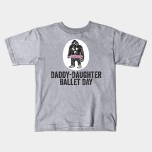 Daddy-Daughter Ballet Day Kids T-Shirt